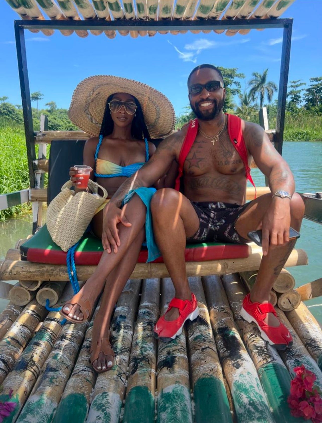 3-in-1 Bamboo Rafting + Limestone Foot Massage + Weed Farm 🍃 + Rick’s Café Experience. (Transportation MUST
be purchased if this is for a solo traveler as this is a multi-location excursion)..Free
Transportation provided ONLY
for groups of two or more.)