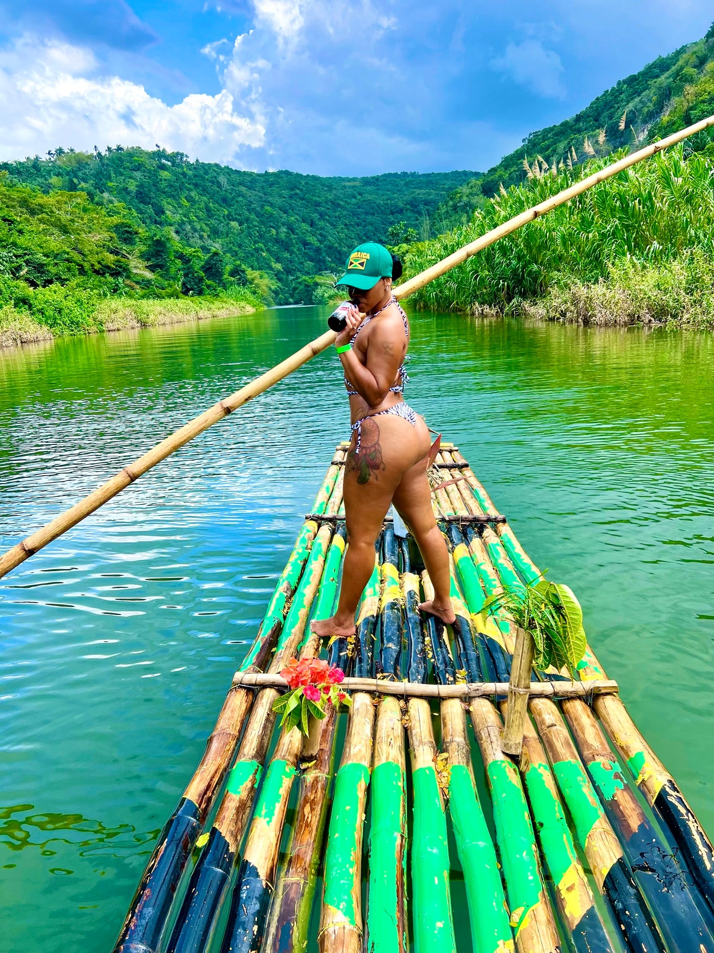 3-in-1 Bamboo Rafting + Limestone Foot Massage + Weed Farm 🍃 + Rick’s Café Experience. (Transportation MUST
be purchased if this is for a solo traveler as this is a multi-location excursion)..Free
Transportation provided ONLY
for groups of two or more.)