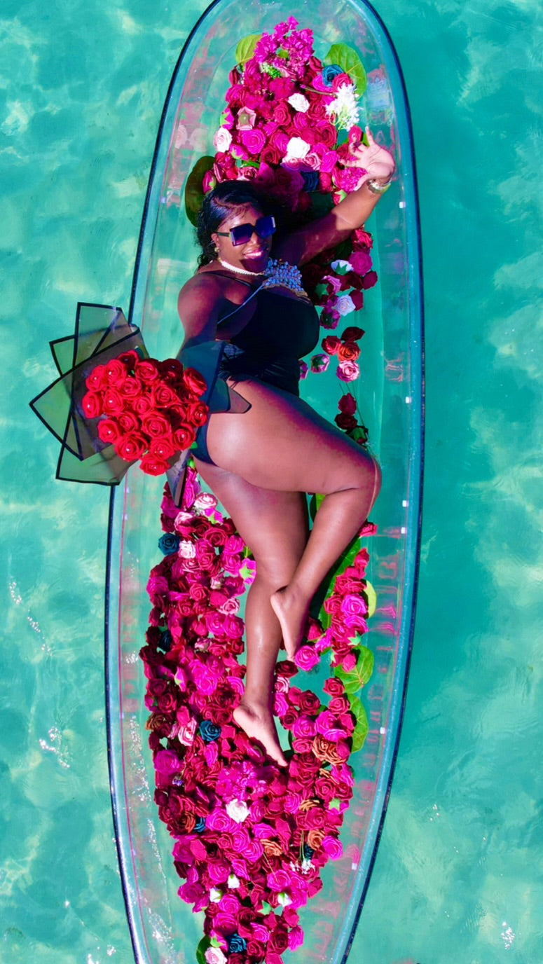 CUSTOM LUXURY FLOWERBED DRONE PHOTOSHOOT