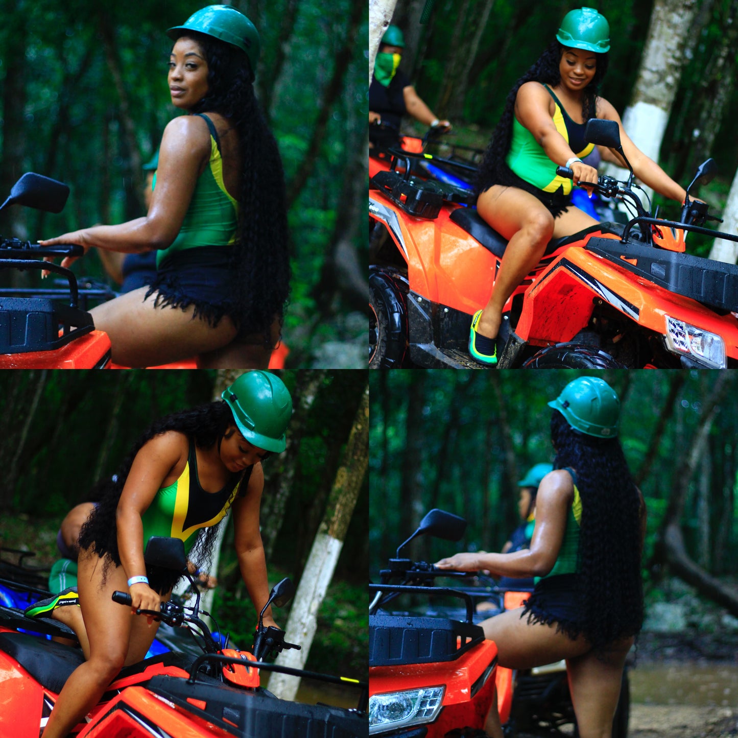 4-in-1 TOUR - ATV + ZIPLINING + HORSEBACK RIDING + CLEAR KAYAK DRONE PHOTOSHOOT.. (Transportation MUST be booked for this activity if its for only 1 person as this is a multi-location excursion) Free Transportation ONLY for groups of 3+ People.)