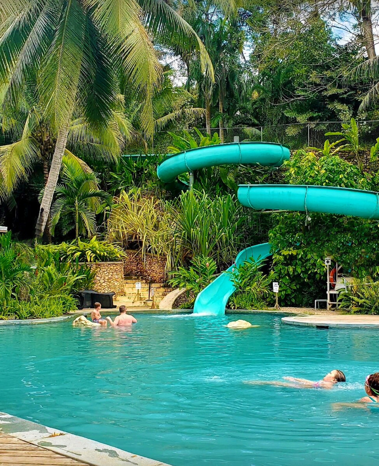 Vip Poolside Cabana With Butler service for groups at your River Rafting And Adventure Falls Experience (VIP CABANA ONLY)