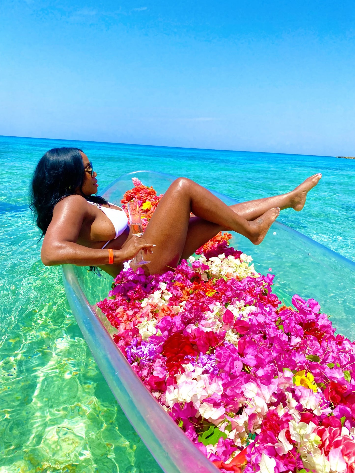 CUSTOM LUXURY FLOWERBED DRONE PHOTOSHOOT