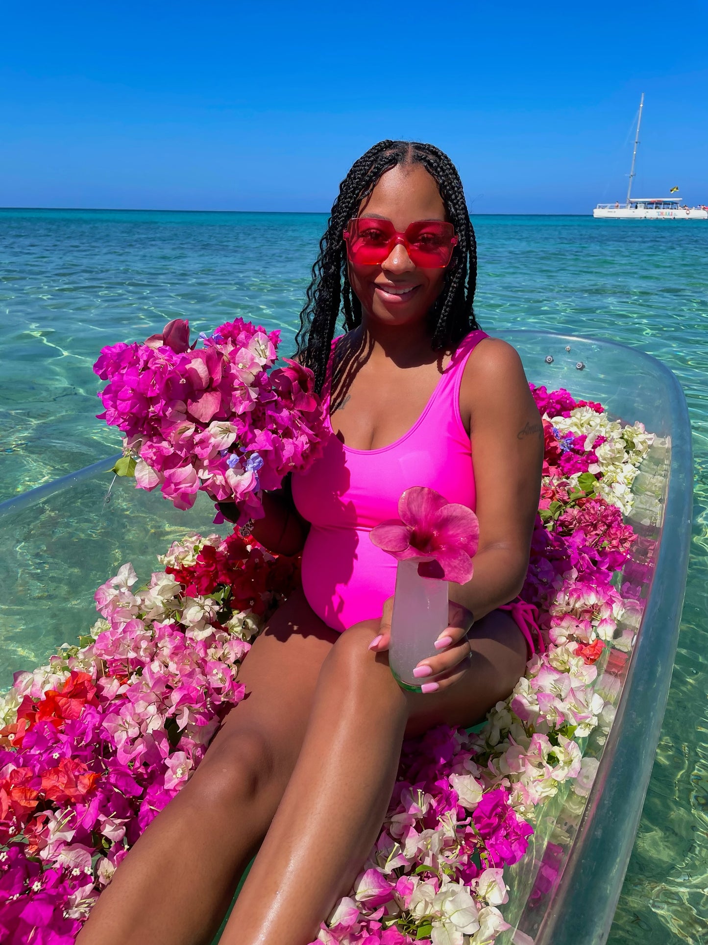 CUSTOM LUXURY FLOWERBED DRONE PHOTOSHOOT