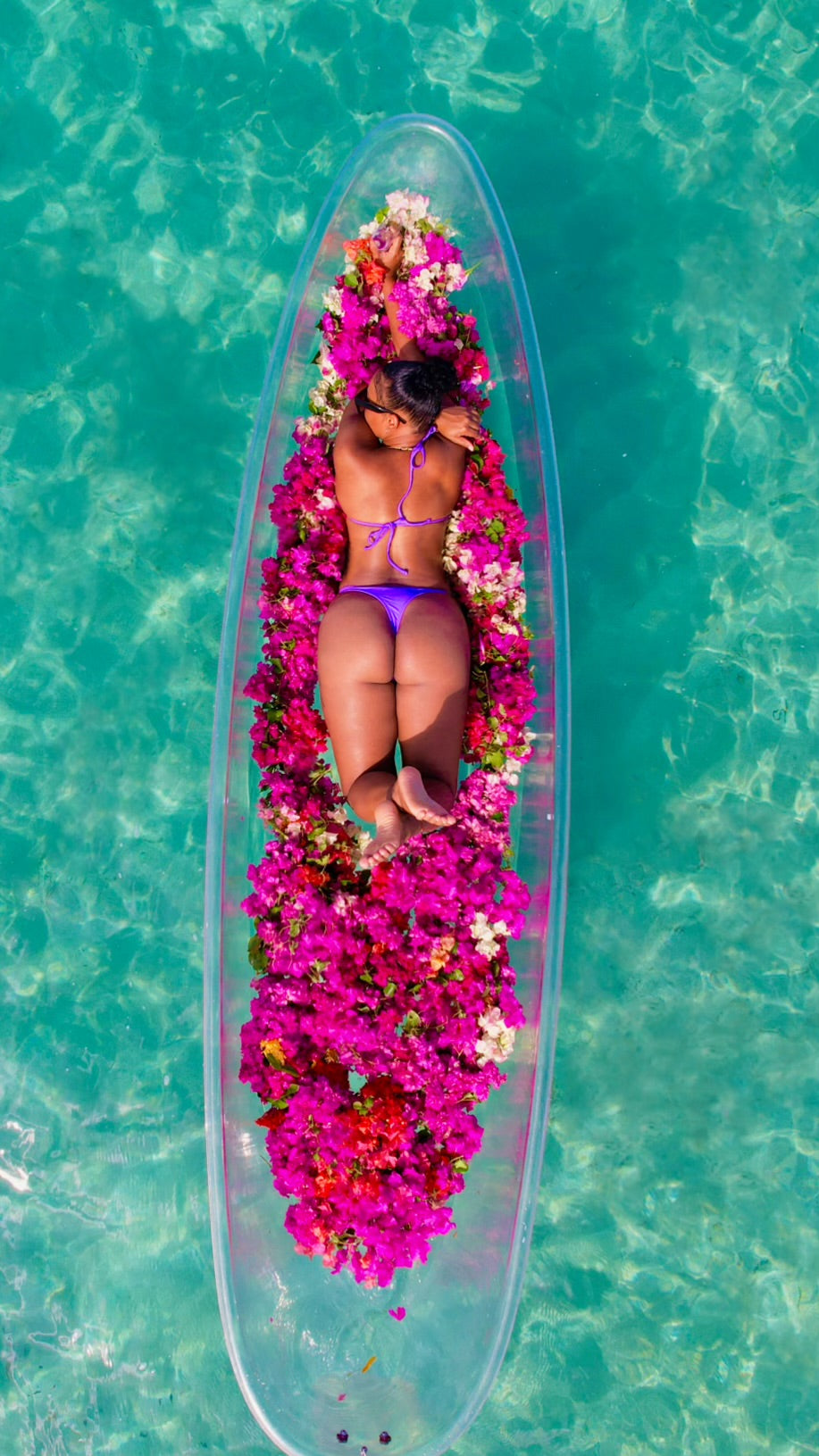 CUSTOM LUXURY FLOWERBED DRONE PHOTOSHOOT