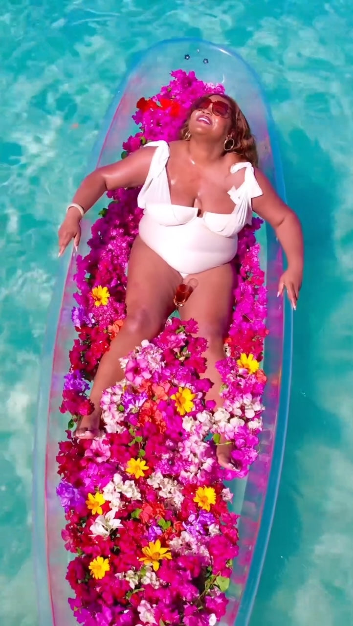 CUSTOM LUXURY FLOWERBED DRONE PHOTOSHOOT