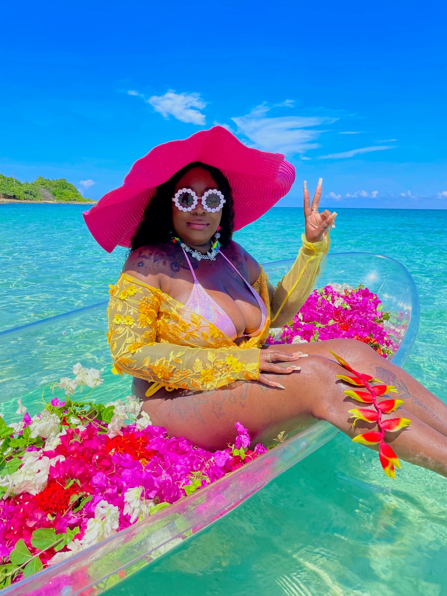 CUSTOM LUXURY FLOWERBED DRONE PHOTOSHOOT